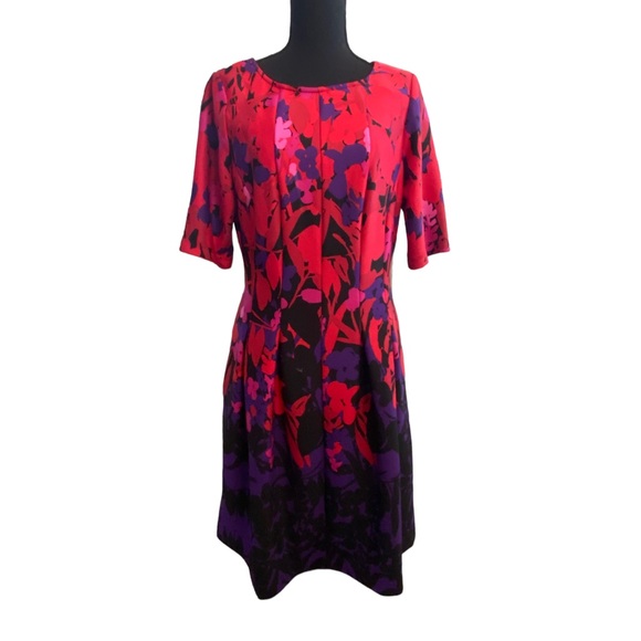 Gabby Skye Floral Print Dress - Picture 1 of 7